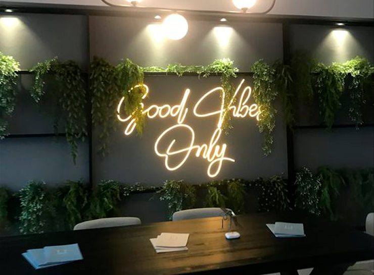 Letreiro Neon Restaurante